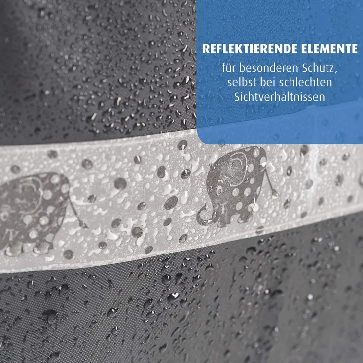 Reer Regenschutz für Buggys mit Verdeck und Liegefunktion sowie Sportwagen – Bild 5