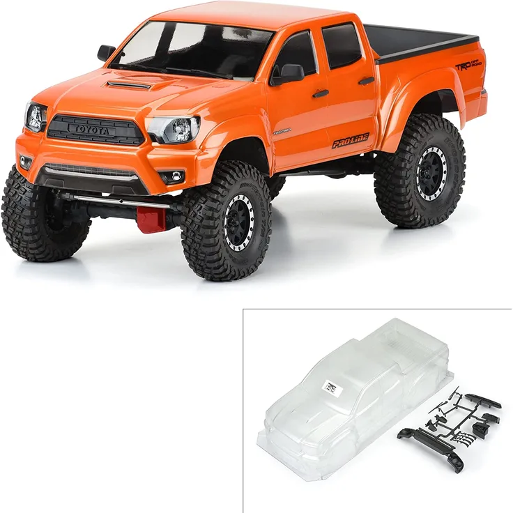 PRO-LINE TOYOTA Tacoma TRD PRO Karosse Klar mit scale Zubehör (313MM)
