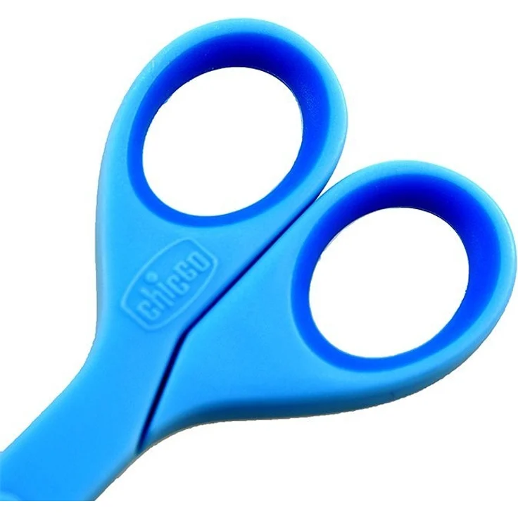 Chicco Babyschere inklusive Schutzkappe, blau – Bild 5