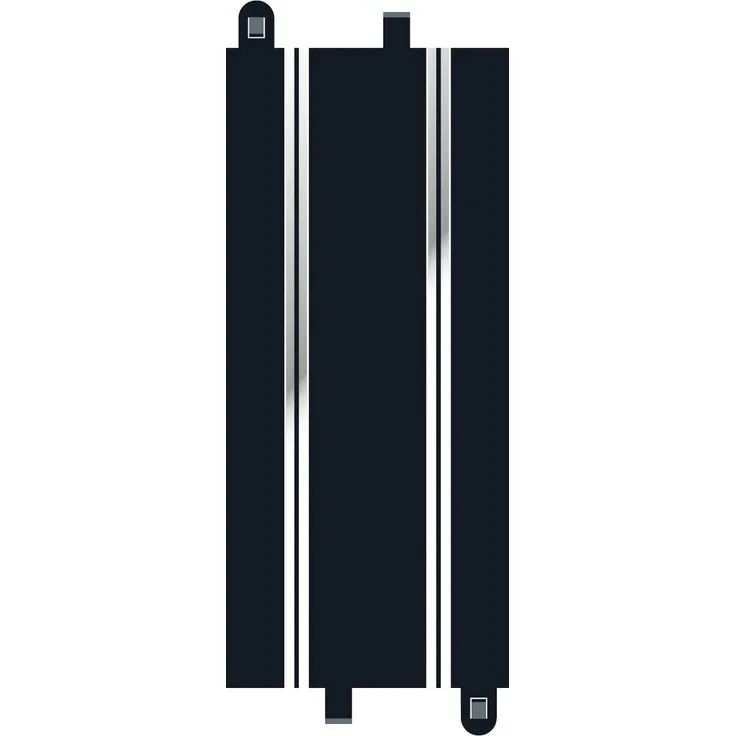 Scalextric 500008205 - 1:32 Sport Gerade, 35 cm, 2 Stück