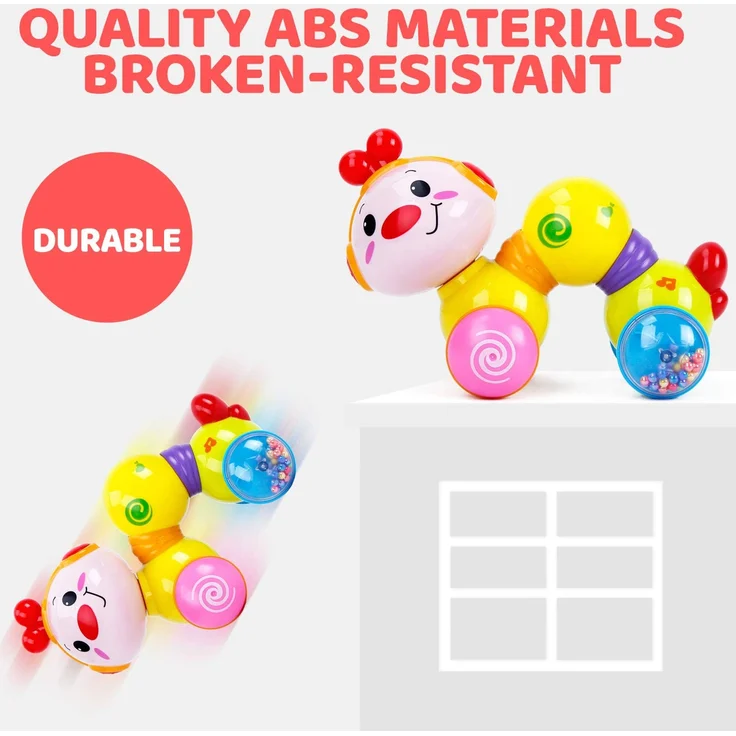 CubicFun Baby Musik Spielzeug für 6 Monate, Kriechendes und Singendes Musikalisches Babyspielzeug für Kleinkinder für 6 9 12 Monate Junge Mädchen - Preisvergleich – Bild 6