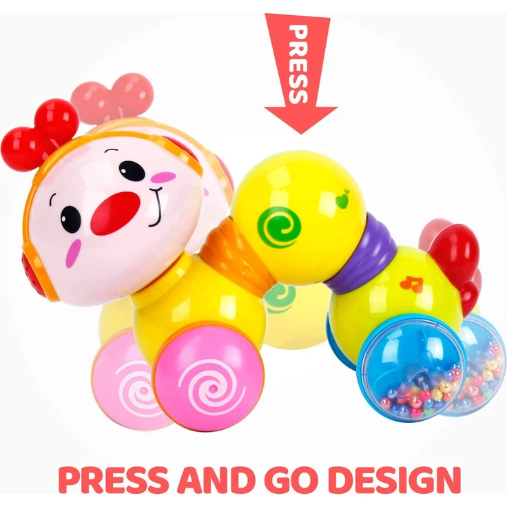 CubicFun Baby Musik Spielzeug für 6 Monate, Kriechendes und Singendes Musikalisches Babyspielzeug für Kleinkinder für 6 9 12 Monate Junge Mädchen - Preisvergleich – Bild 4