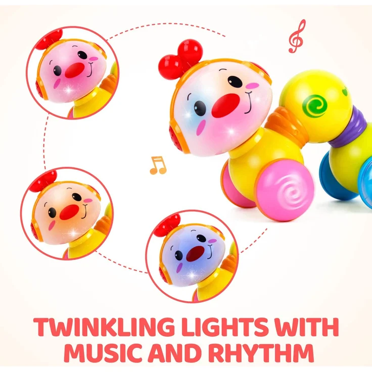 CubicFun Baby Musik Spielzeug für 6 Monate, Kriechendes und Singendes Musikalisches Babyspielzeug für Kleinkinder für 6 9 12 Monate Junge Mädchen - Preisvergleich – Bild 5