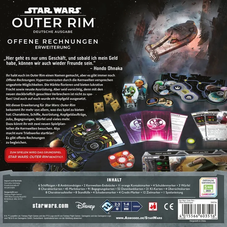 Star Wars: Outer Rim – Offene Rechnungen [Erweiterung] - Preisvergleich – Bild 7