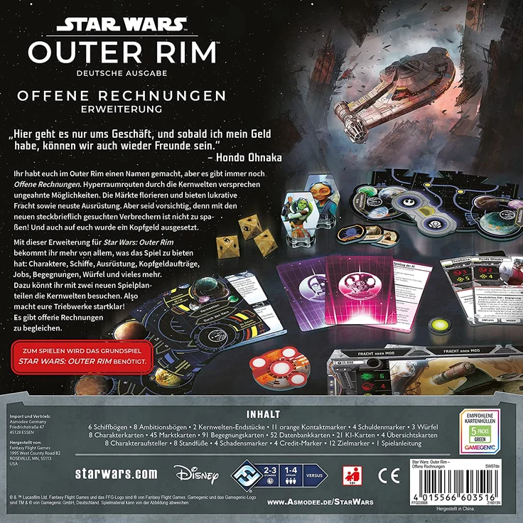 Star Wars: Outer Rim – Offene Rechnungen [Erweiterung] - Preisvergleich – Bild 3