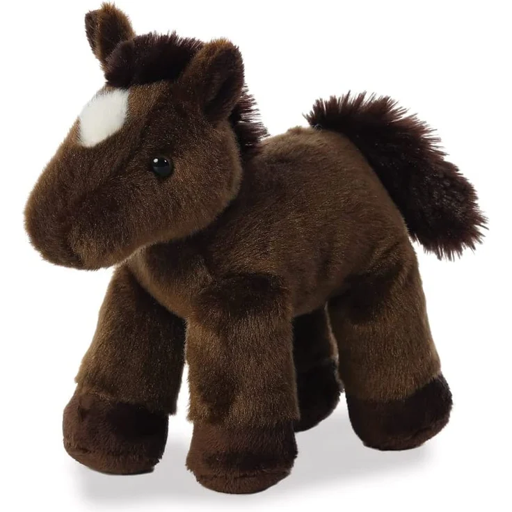 kuscheltier Mini Flopsie Rosskastanie braun 20,5 cm – Bild 1
