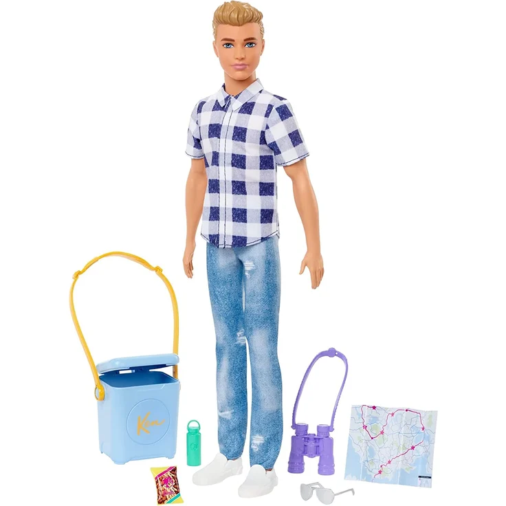 Mattel Barbie Camping Ken-Puppe – Bild 1