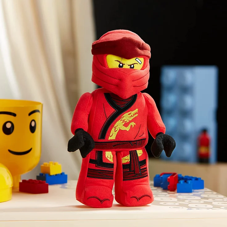 Manhattan Toy 335540 Kai Ninja Krieger Lego Ninjago Plüsch Charakter, Multicolour, 33. 02cm – Bild 5