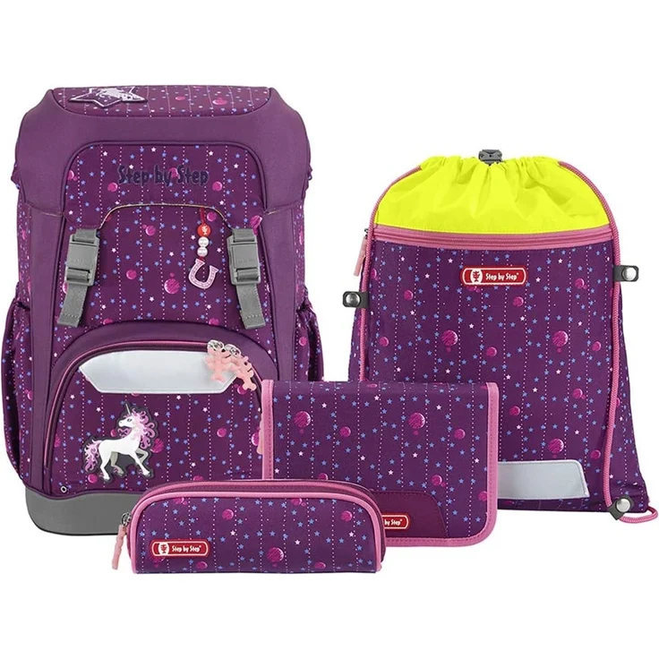 Step by Step Giant Schulrucksack-Set 5 tlg. Dreamy Unicorn – Bild 1