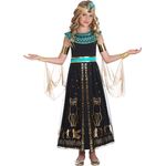 Amscan dress up Kostüm Dazzling CleoMädchen schwarz mt 4 - 6 Jahre