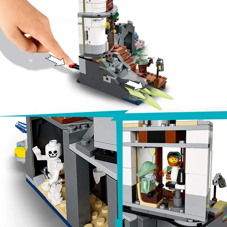 LEGO 70431 Hidden Side Der Leuchtturm der Dunkelheit mit AR-App – Bild 3