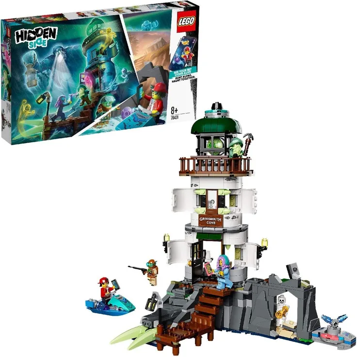 LEGO 70431 Hidden Side Der Leuchtturm der Dunkelheit mit AR-App