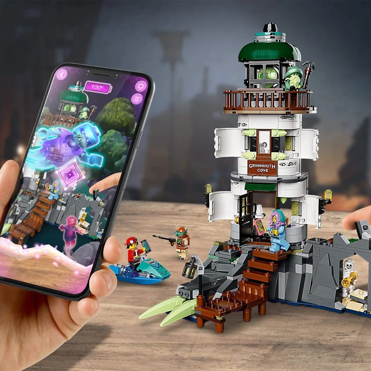 LEGO 70431 Hidden Side Der Leuchtturm der Dunkelheit mit AR-App – Bild 2