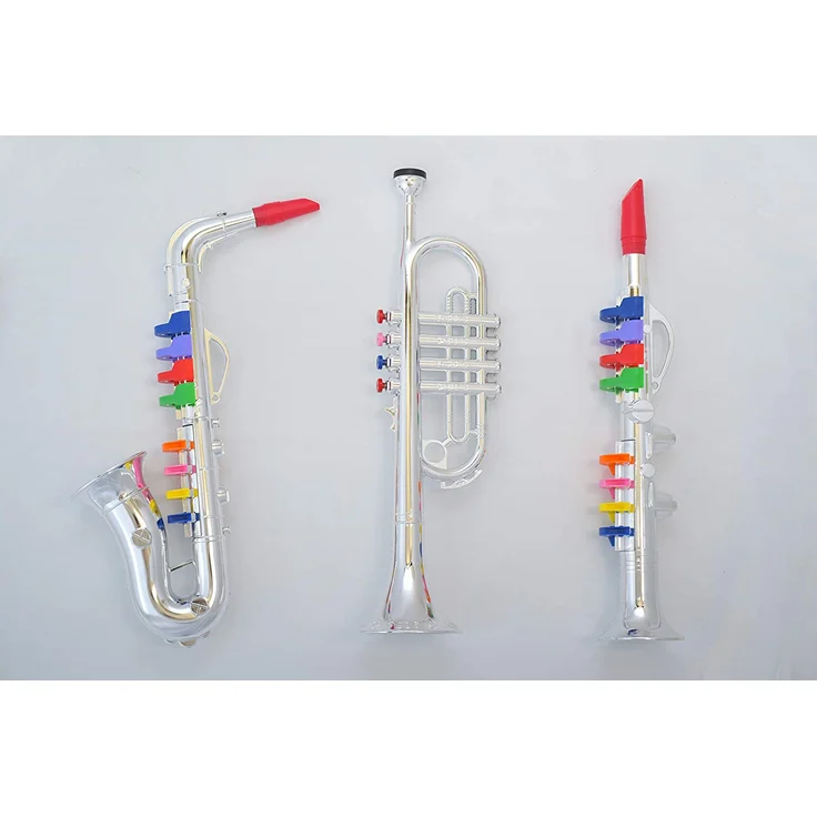 Bontempi 32 4431 Klarinette mit 8 farbigen Tasten/Noten. L. 420 mm – Bild 9