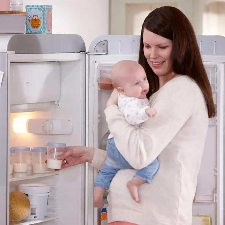 Philips Avent Aufbewahrungsbecher für Muttermilch, 5er Pack (5x 180 ml), SCF619/05, mit Schraubdeckel - Preisvergleich – Bild 3
