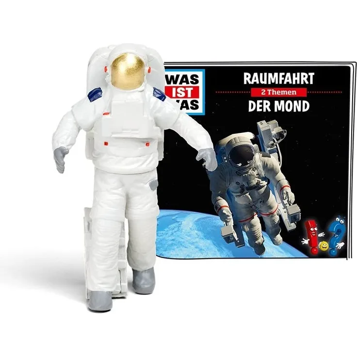 Tonies WAS IST WAS 'Raumfahrt / Der Mond', Hörfigur mit ca. 70 Minuten Spielzeit, ab 6 Jahren, deutsch