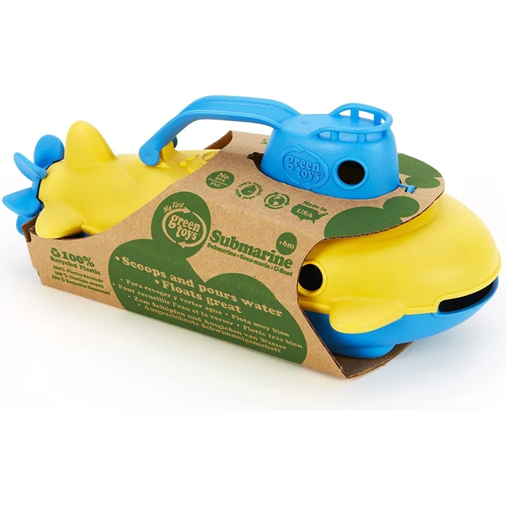 Green Toys 8601032 - U-Boot, Wasserspielzeug für Badewanne – Bild 3