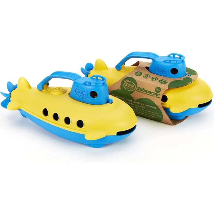 Green Toys 8601032 - U-Boot, Wasserspielzeug für Badewanne – Bild 4