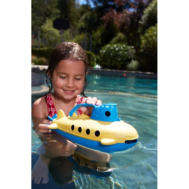 Green Toys 8601032 - U-Boot, Wasserspielzeug für Badewanne – Bild 5