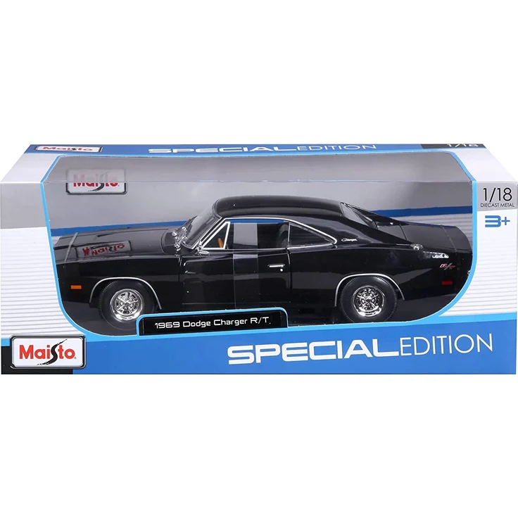 Maisto 1:18 Dodge Charger R / T ´69 black - 531387B – Bild 4