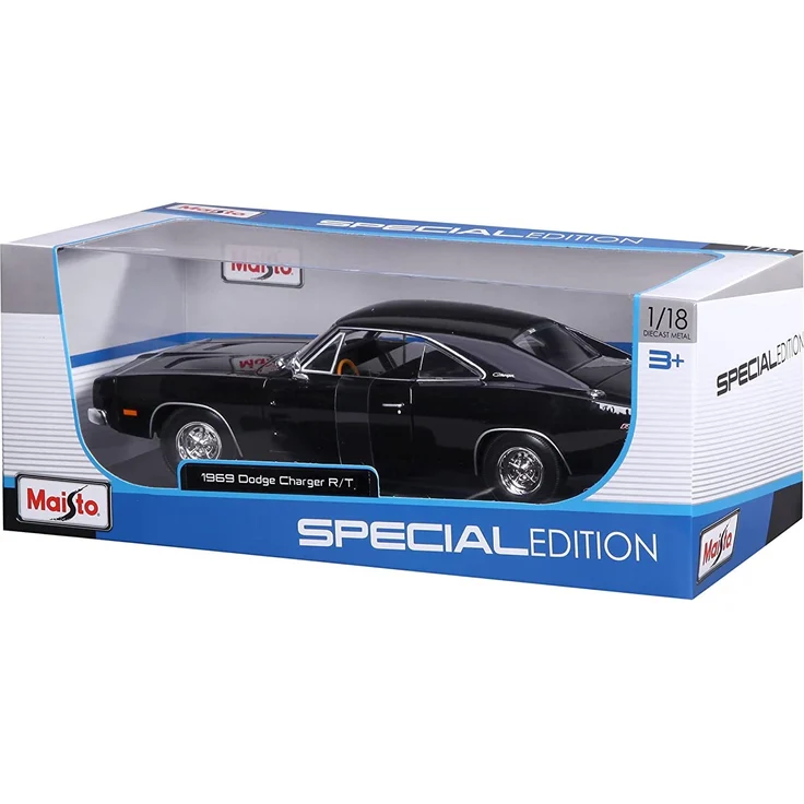 Maisto 1:18 Dodge Charger R / T ´69 black - 531387B – Bild 5