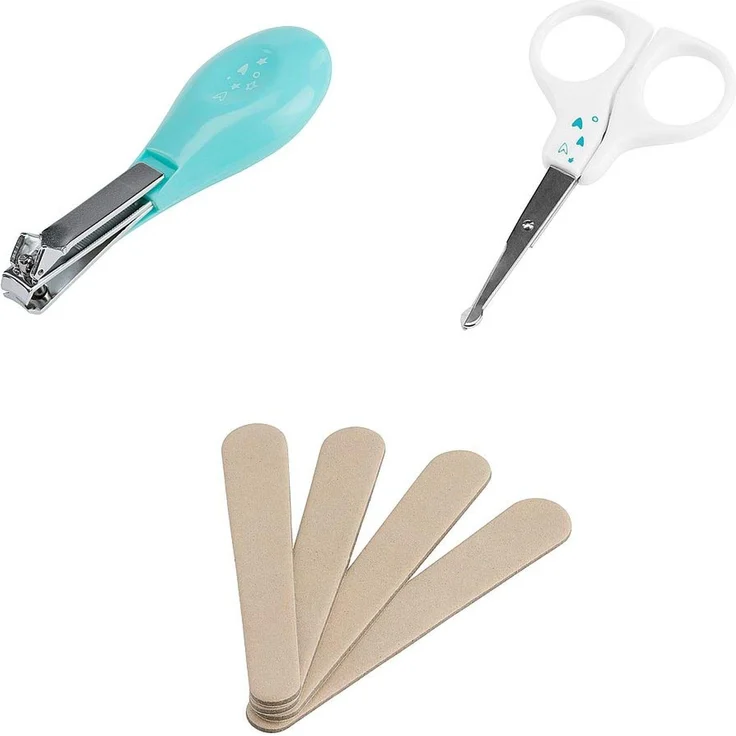 Badabulle Baby Splash Pflegeset, 7-teilig, mit extraviel Platz für weitere Pflegeartikel, transparent – Bild 7