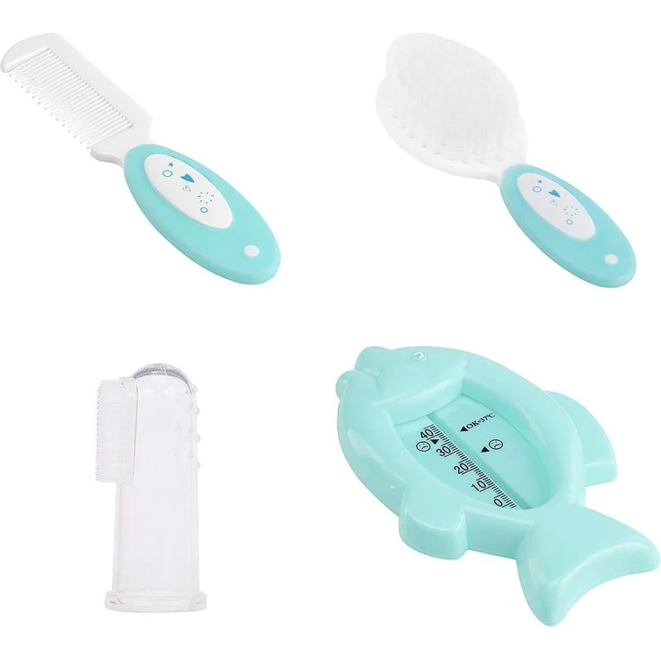 Badabulle Baby Splash Pflegeset, 7-teilig, mit extraviel Platz für weitere Pflegeartikel, transparent – Bild 6
