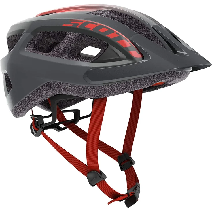 SCOTT Radhelm Supra Helm grey/red fade – Bild 1