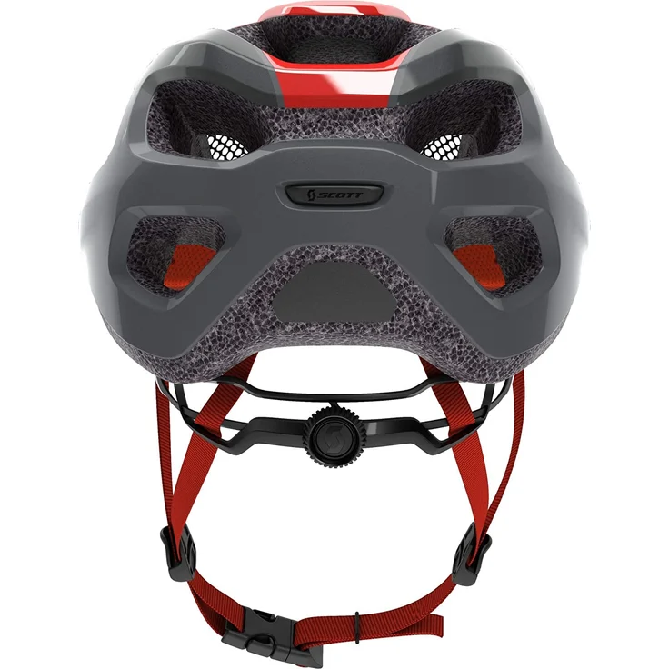 SCOTT Radhelm Supra Helm grey/red fade – Bild 4