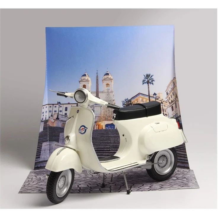 Italeri 4633 Vespa 510104633-1:9 125" Primavera, Modellbau, Bausatz, Standmodellbau, Basteln, Hobby, Kleben, Plastikbausatz, unlackiert – Bild 6
