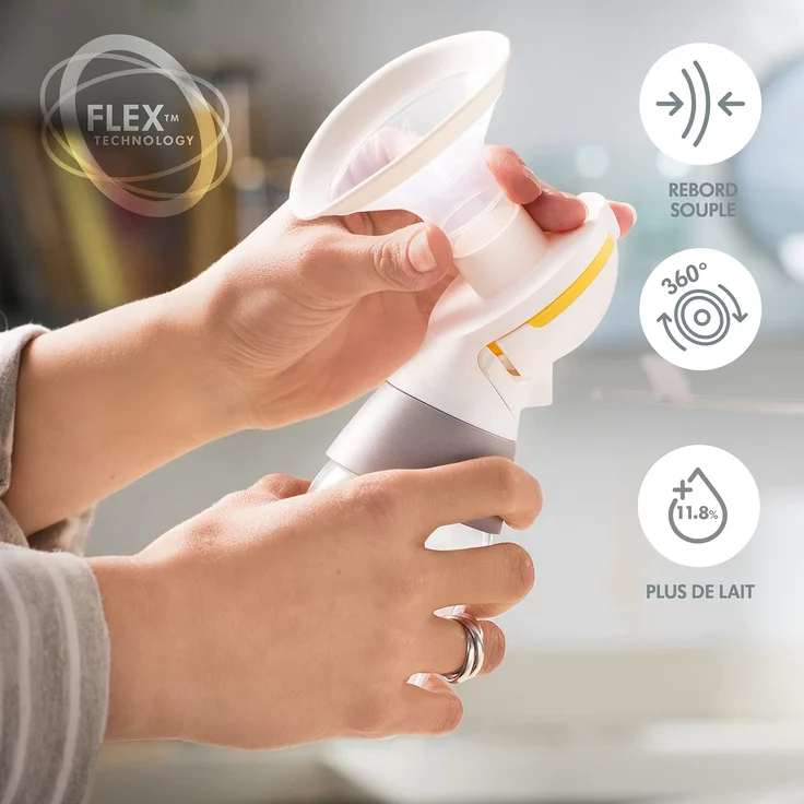 Medela Swing Maxi Doppelte elektrische Milchpumpe Transparent – Bild 5