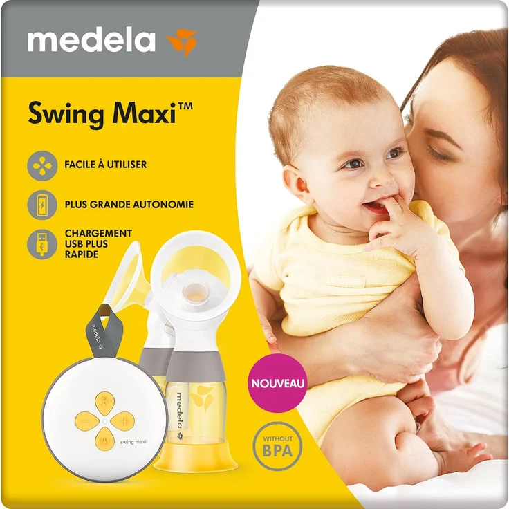 Medela Swing Maxi Doppelte elektrische Milchpumpe Transparent – Bild 7