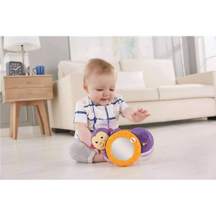 Fisher-Price FHF75 1-2-3 Roll-Äffchen, Multicolour – Bild 4