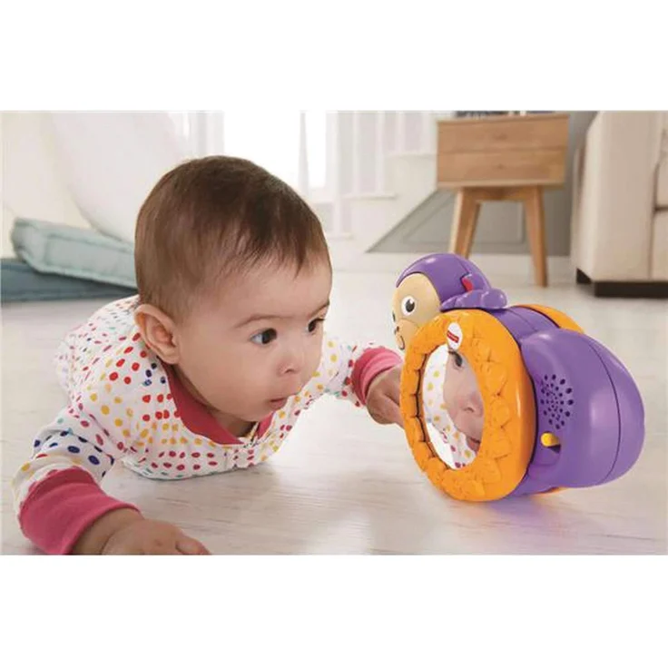 Fisher-Price FHF75 1-2-3 Roll-Äffchen, Multicolour – Bild 6