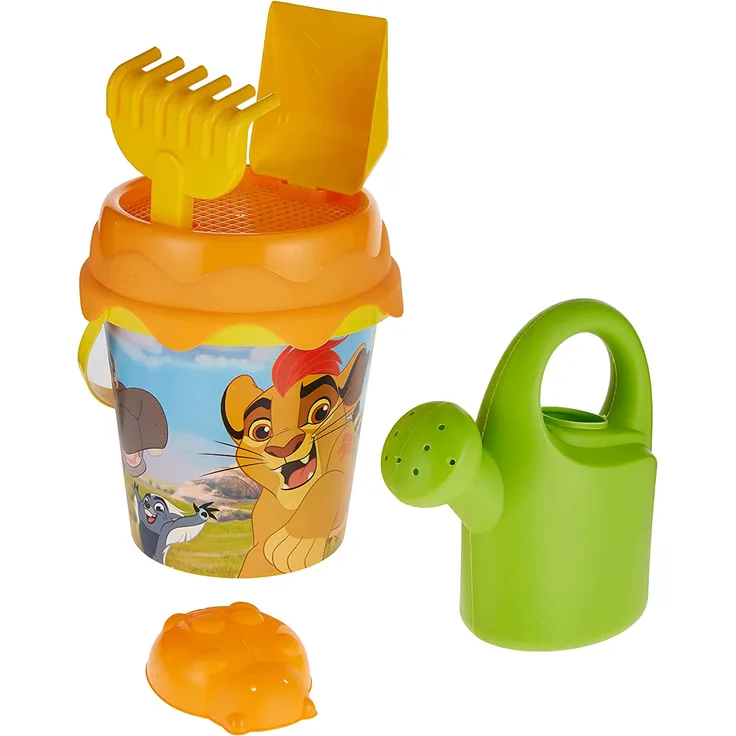Smoby 7600862044 - Eimergarnitur Die Garde der Löwen, Spiel