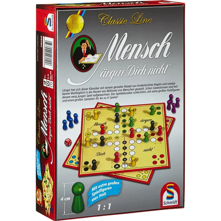 Schmidt Spiele Classic Line Mensch ärgere Dich nicht – Bild 3