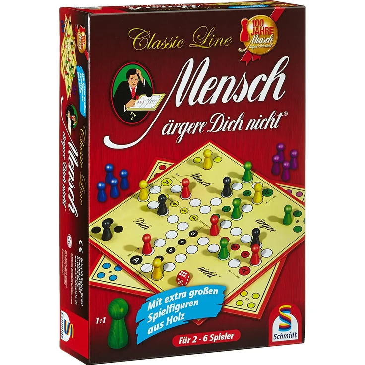 Schmidt Spiele Classic Line Mensch ärgere Dich nicht – Bild 2