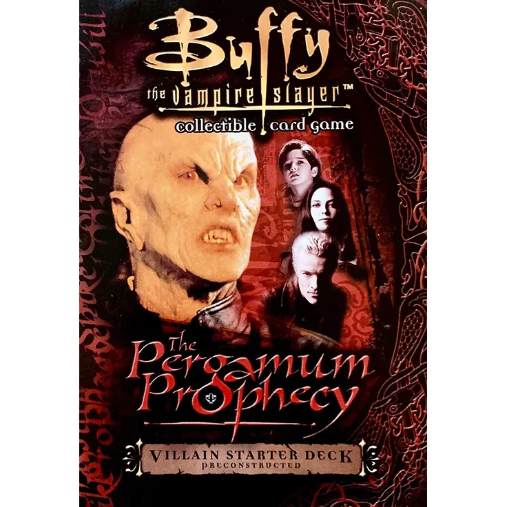 Diverse Buffy TCG The Pergamum Prophecy (Starter Hero / Villain)