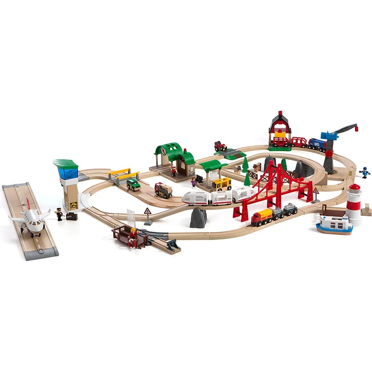 BRIO Bahn 33766 - Großes Premium Set in Kunststoffboxen - Preisvergleich – Bild 16
