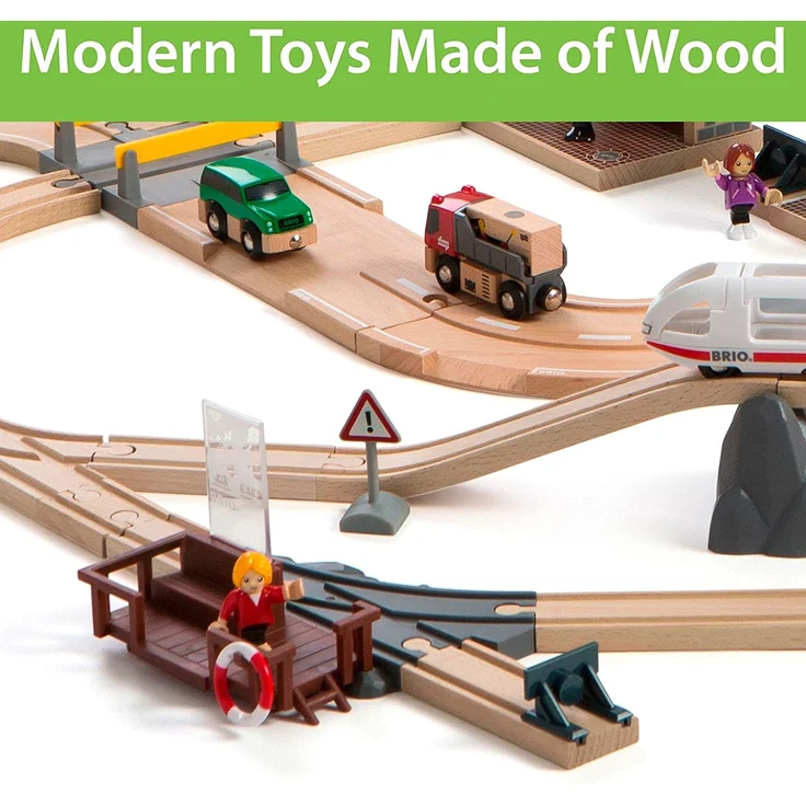 BRIO Bahn 33766 - Großes Premium Set in Kunststoffboxen - Preisvergleich – Bild 4