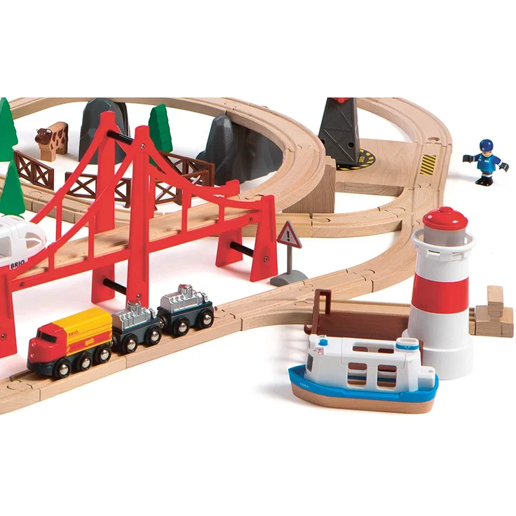 BRIO Bahn 33766 - Großes Premium Set in Kunststoffboxen - Preisvergleich – Bild 7