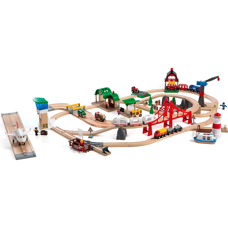 BRIO Bahn 33766 - Großes Premium Set in Kunststoffboxen - Preisvergleich – Bild 19