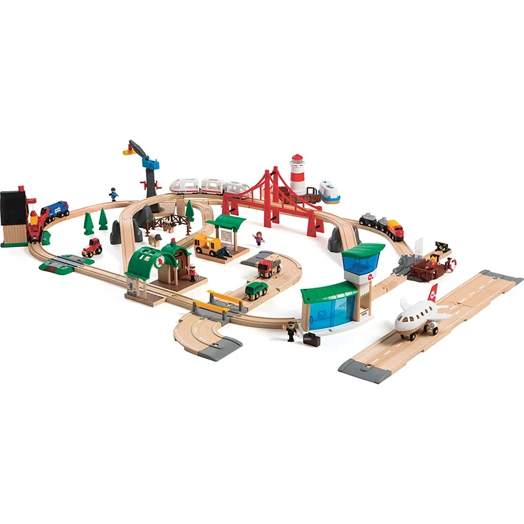 BRIO Bahn 33766 - Großes Premium Set in Kunststoffboxen - Preisvergleich – Bild 8