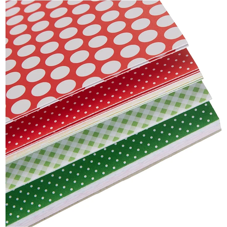 folia 6601 Motivblock Basics DIN A6, 40 Blatt Motivkarton in 20 Motiven sortiert, handlicher Block mit Kopfleimung, bunt – Bild 3