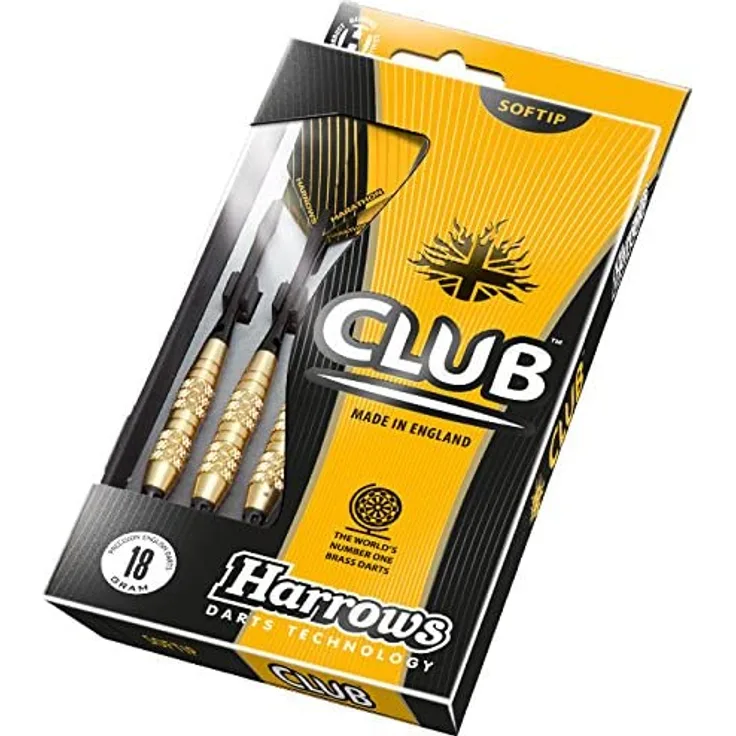 Harrows Darts 7440.16 - Club Brass Größe 16