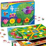 Ravensburger 21417 - 4 erste Spiele - Spielesammlung für die Kleinen - Spiele für Kinder ab 3 Jahren, Brettspiele für 2-6 Spieler - Farbwürfel