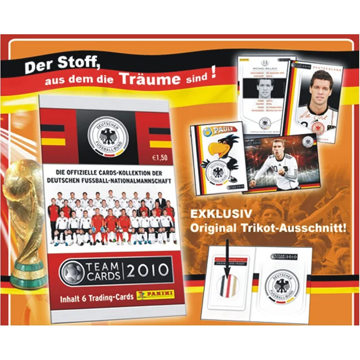 PANINI Fussball WM Südafrika 2010 - 1 Booster