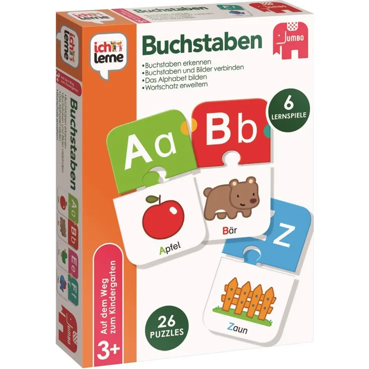 Jumbo Spiele - ich lerne Buchstaben - Lernspiel für Kinder - Ab 3 Jahren - Preisvergleich