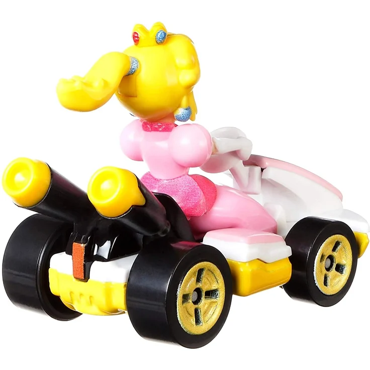 Hot Wheels GBG28 - Mario Kart Replica 1:64 Die-Cast Spielzeugauto Peach, Spielzeug ab 3 Jahren – Bild 3