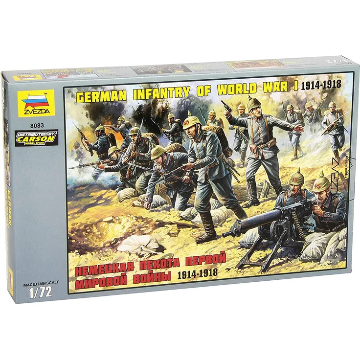 Carson 1:72 WW I Figuren-Set Dt. Inf 500788083